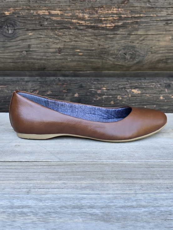 Dr. Scholl's Shoes - Dr. Scholls NEW Giorgie Modern Minimalist Cognac Comfort Ballet Flats 9M